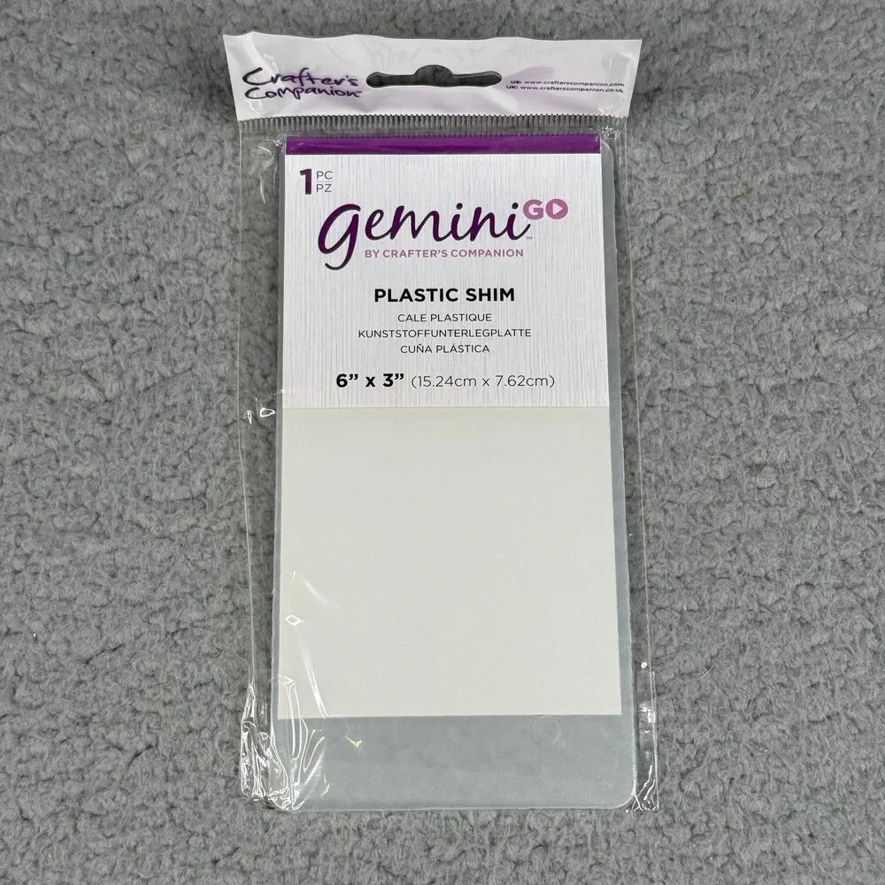 Crafters Companion Gemini GO Bundle Cutting Plates Shims Embossing Mat 6x3 Lot
